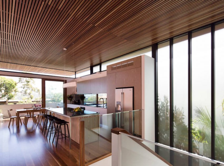 An Elegant Contemporary Home Full of Natural Light and Stunning Features in Manly by Watershed Design (9)