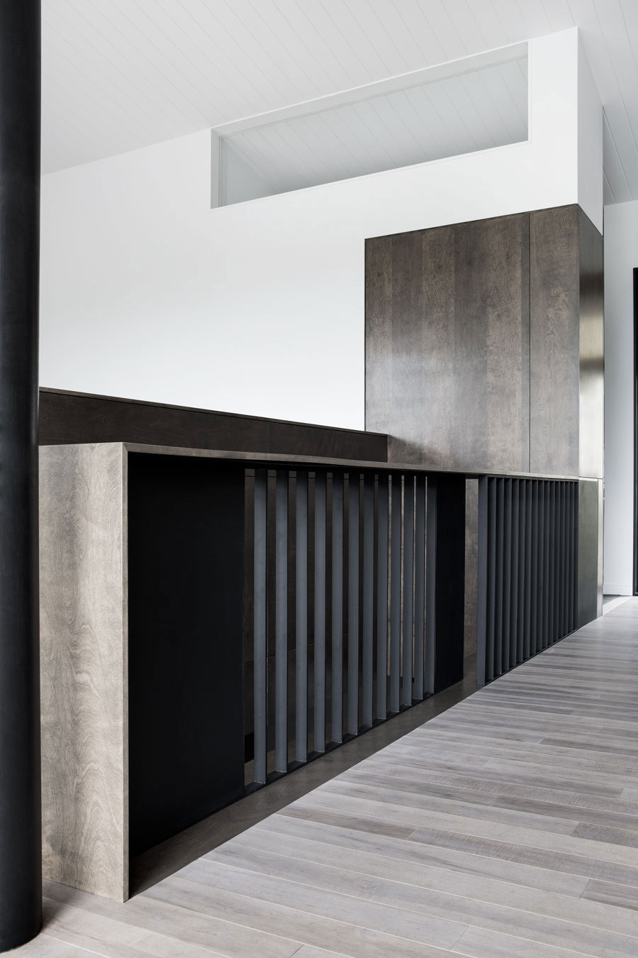 An Elegant L-Shaped House with Futuristic Interiors in Lac de la Cabane, Canada by naturehumaine (17)