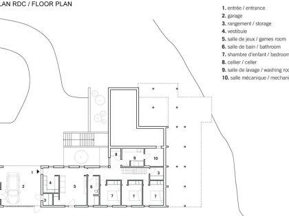 An Elegant L-Shaped House with Futuristic Interiors in Lac de la Cabane, Canada by naturehumaine (21)