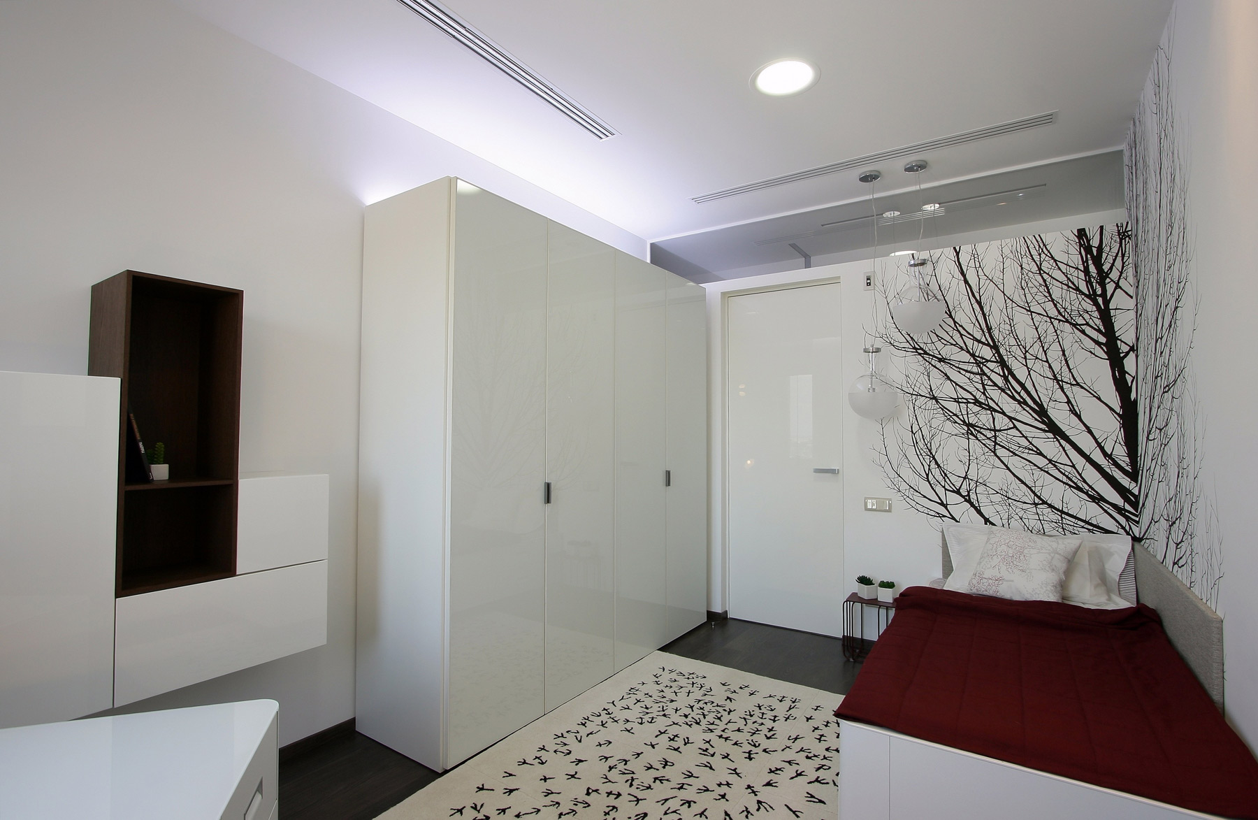 An Elegant Modern Apartment with White and Neutral Tones in Dnipropetrovsk Oblast by Azovskiy & Pahomova Architects (14)