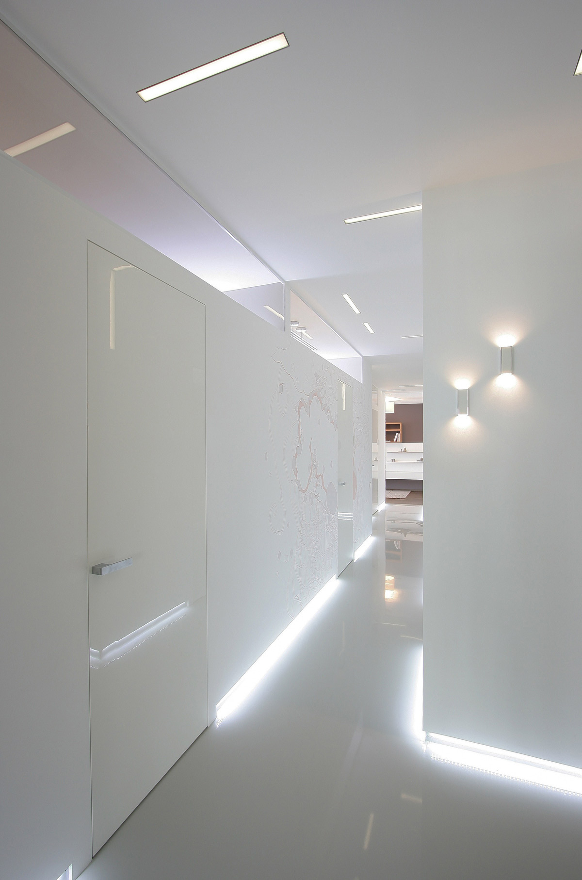 An Elegant Modern Apartment with White and Neutral Tones in Dnipropetrovsk Oblast by Azovskiy & Pahomova Architects (9)