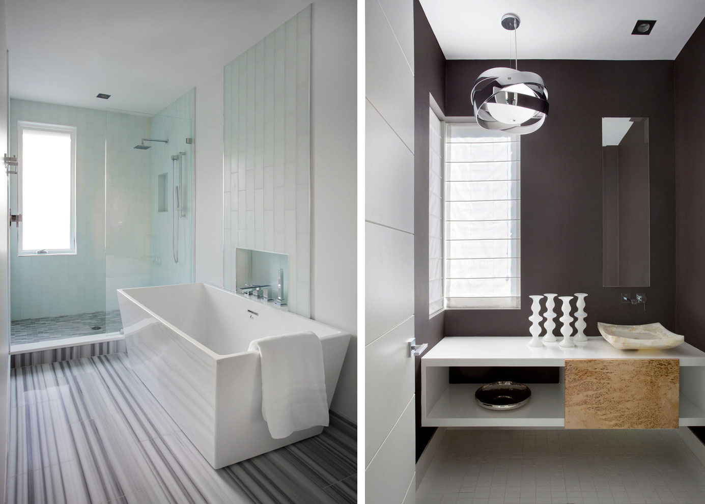 An Elegant Modern House with Contemporary and Transitional Vibes in Weston, Massachusetts by LDa Architecture & Interiors (16)