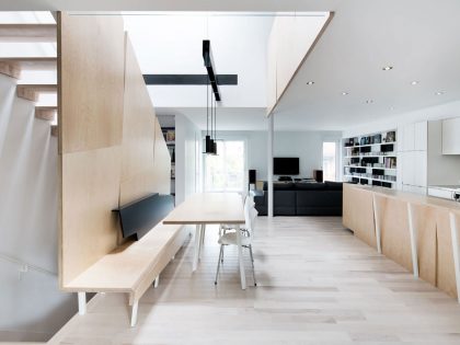 An Elegant Single-Family House with Bright and Modern Interiors in Montreal by naturehumaine (4)