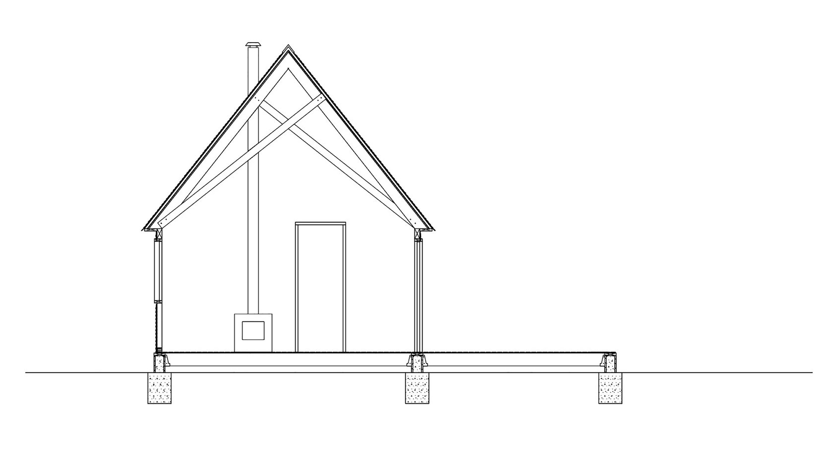 An Elegant Woodland Cabin with an All-Black Exterior in Belgium by De Rosee Sa Architects (39)