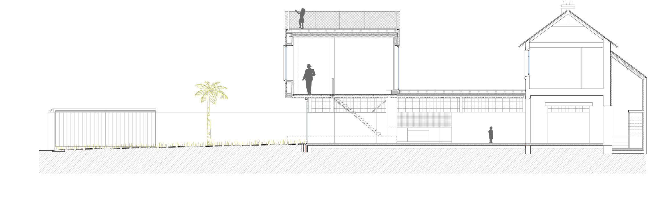 An Elegant and Beautiful House with Metal Walls and a Sloping Roof Terrace in Nantes by Mabire Reich Architects (37)