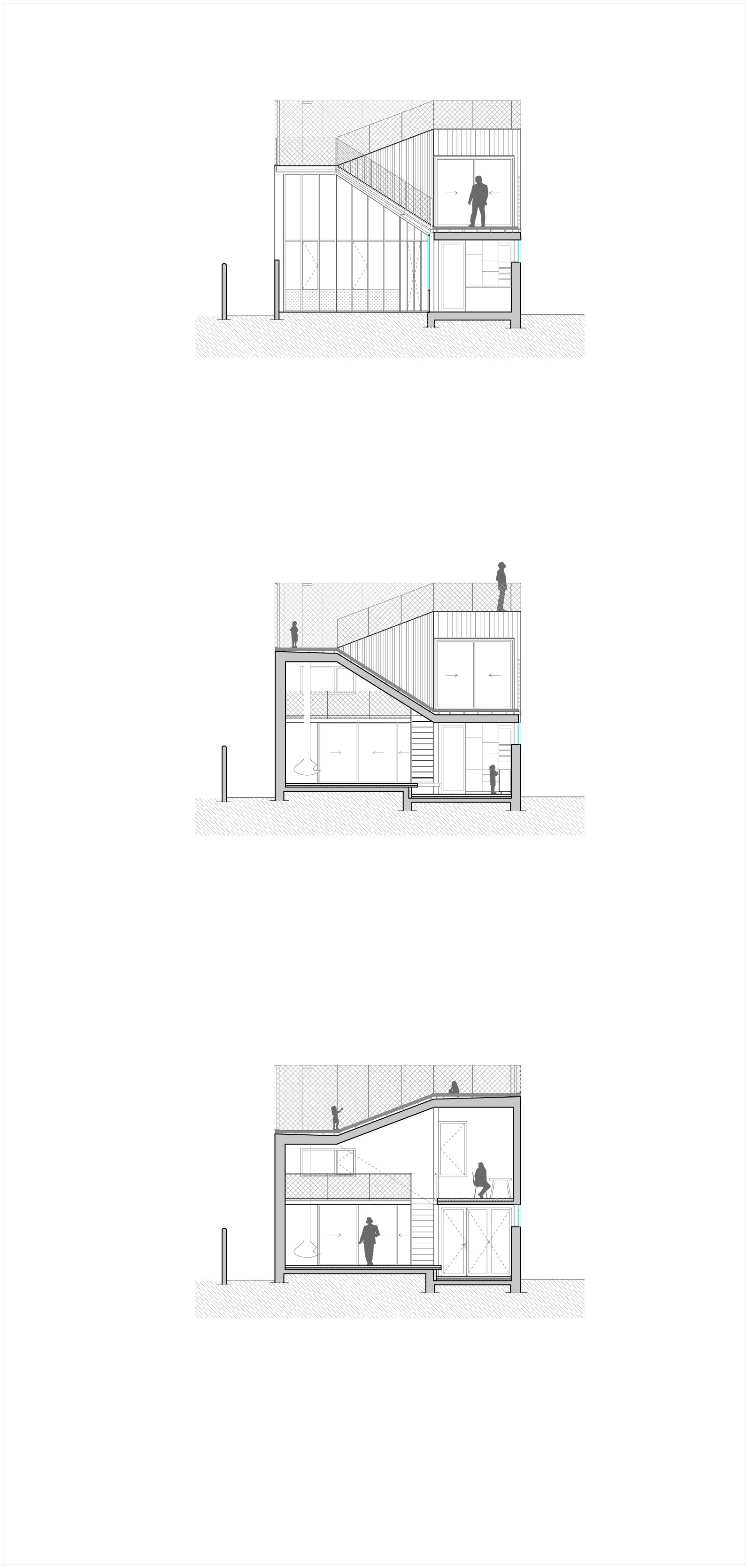 An Elegant and Beautiful House with Metal Walls and a Sloping Roof Terrace in Nantes by Mabire Reich Architects (38)