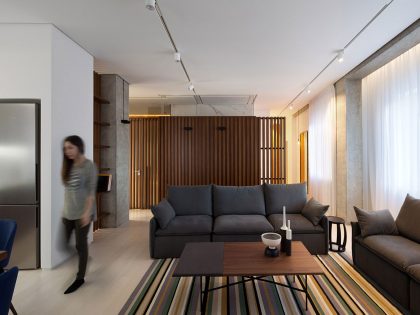 An Elegant and Laconic Minimalist Apartment in Dnepropetrovsk by Nottdesign (3)