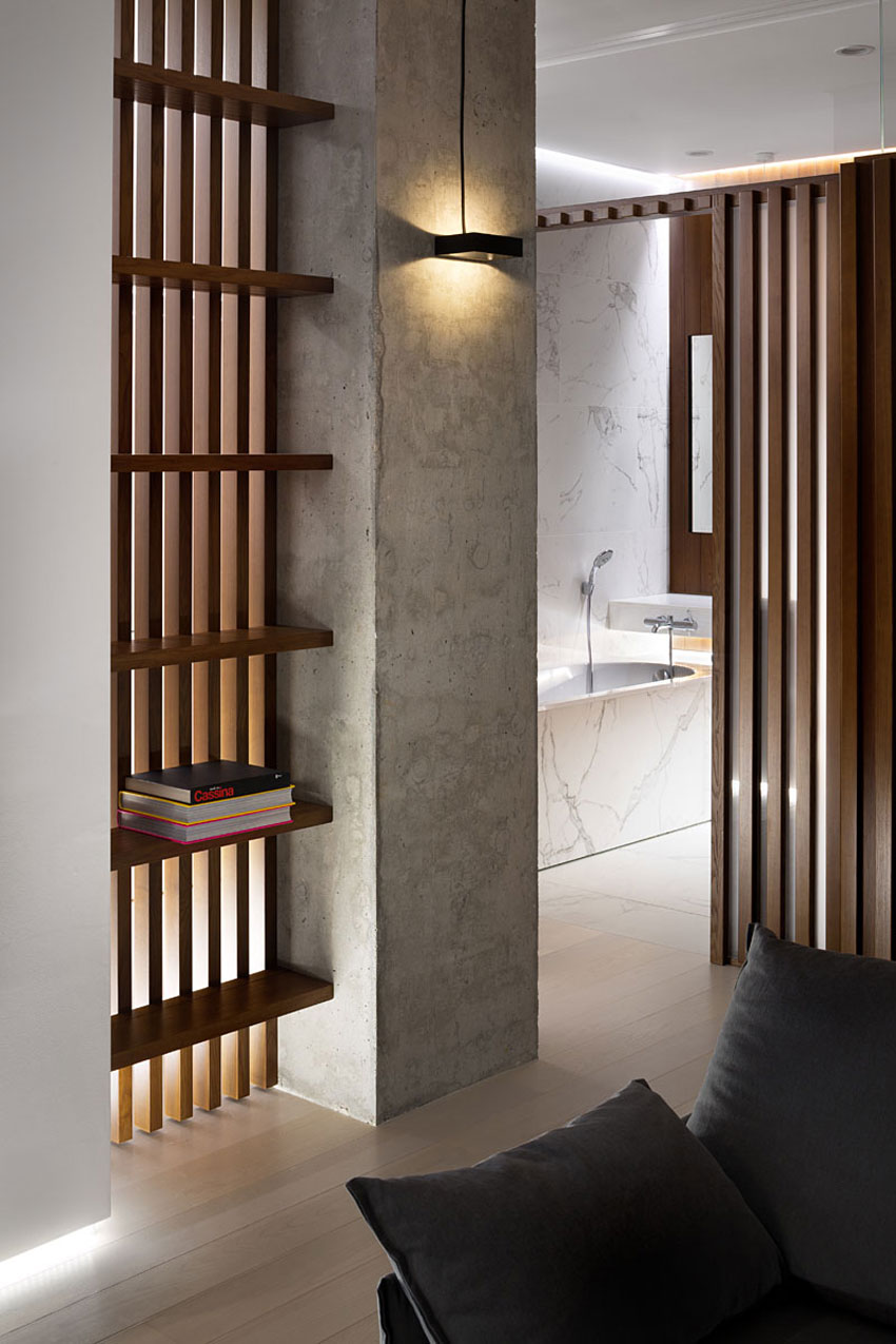 An Elegant and Laconic Minimalist Apartment in Dnepropetrovsk by Nottdesign (6)