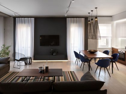 An Elegant and Laconic Minimalist Apartment in Dnepropetrovsk by Nottdesign (7)