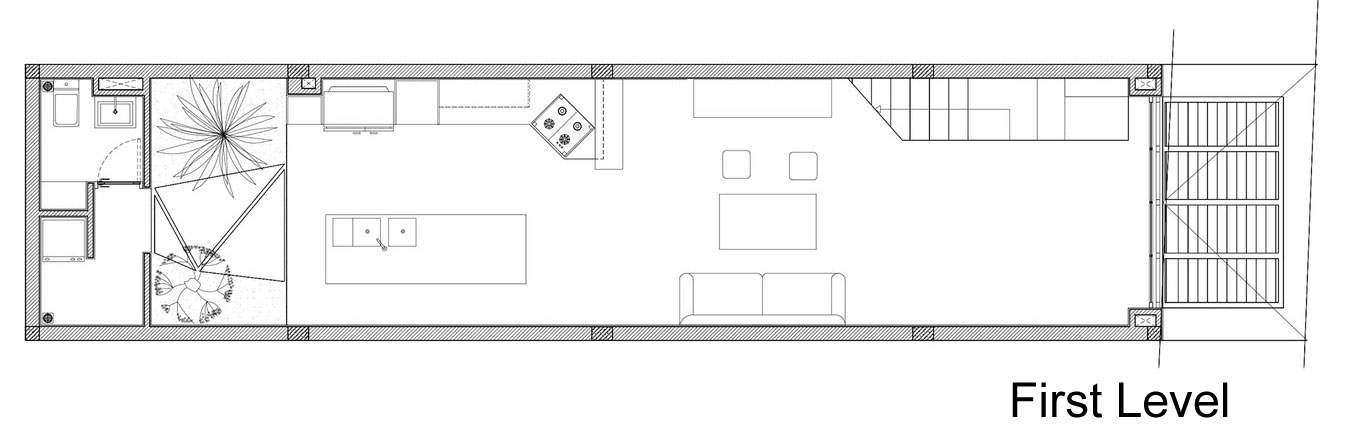 An Elegant and Light-Filled Modern Townhouse with a Folding-Up Shutter in Ho Chi Minh by MM++ architects (19)
