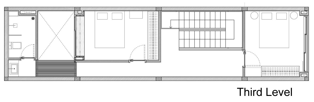 An Elegant and Light-Filled Modern Townhouse with a Folding-Up Shutter in Ho Chi Minh by MM++ architects (21)