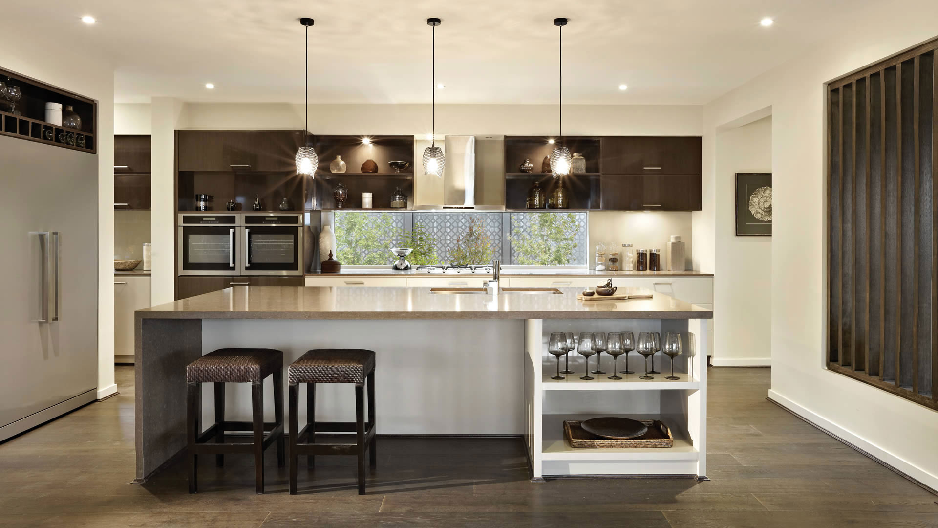 An Elegant and Luxurious Contemporary Home with Shabby Chic Interiors in Melbourne by Carlisle Homes (11)