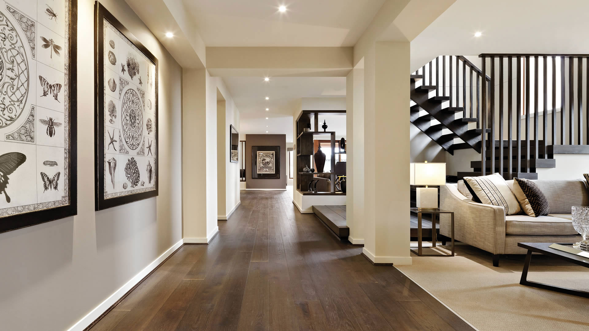 An Elegant and Luxurious Contemporary Home with Shabby Chic Interiors in Melbourne by Carlisle Homes (16)