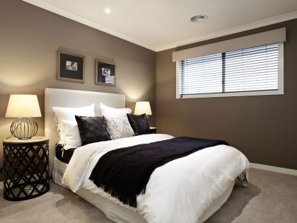 An Elegant and Luxurious Contemporary Home with Shabby Chic Interiors in Melbourne by Carlisle Homes (22)