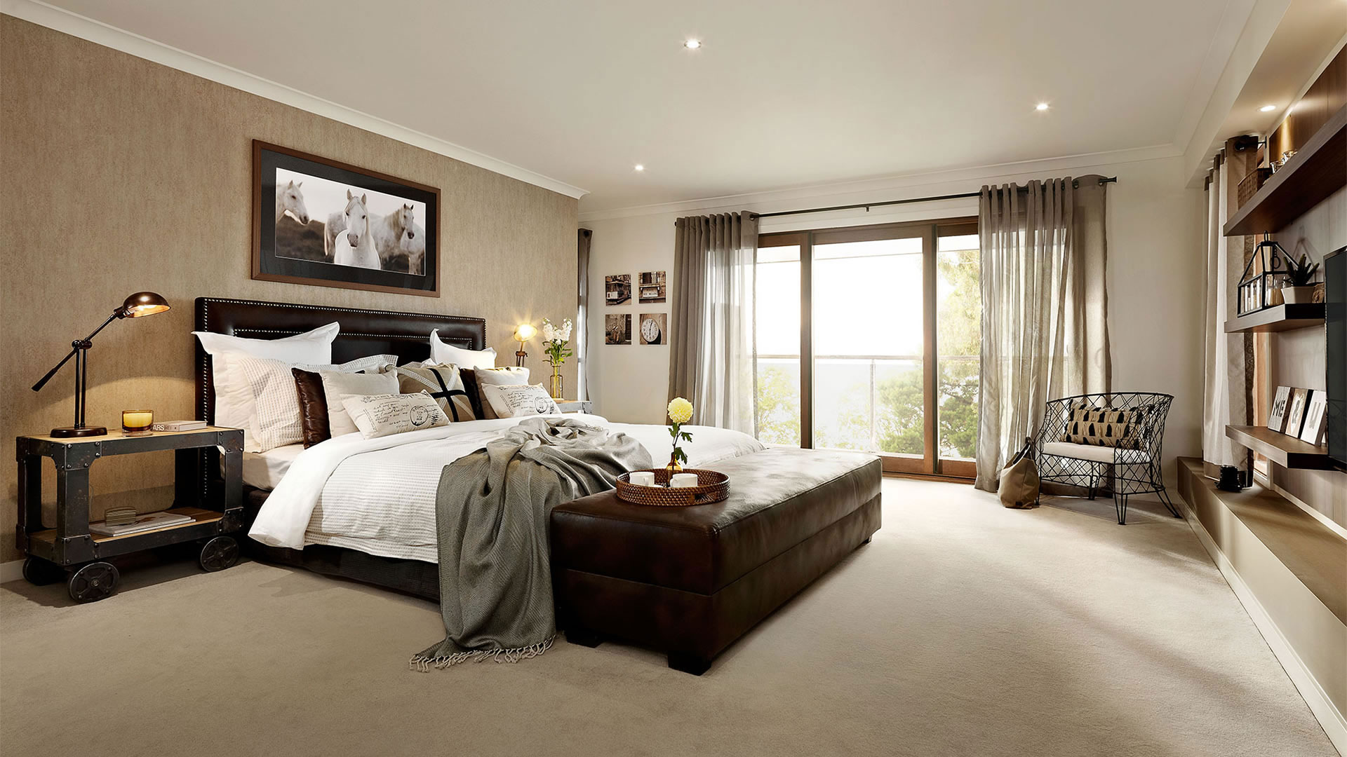 An Elegant and Luxurious Contemporary Home with Shabby Chic Interiors in Melbourne by Carlisle Homes (27)