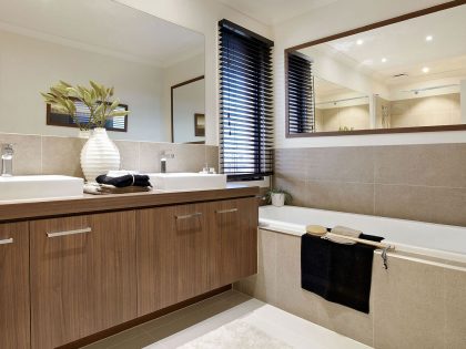 An Elegant and Luxurious Contemporary Home with Shabby Chic Interiors in Melbourne by Carlisle Homes (31)