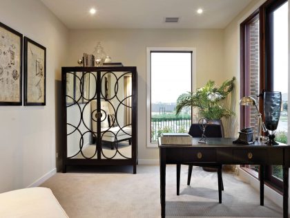 An Elegant and Luxurious Contemporary Home with Shabby Chic Interiors in Melbourne by Carlisle Homes (35)