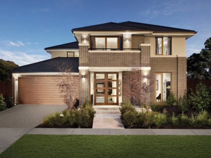 An Elegant and Luxurious Contemporary Home with Shabby Chic Interiors in Melbourne by Carlisle Homes (37)