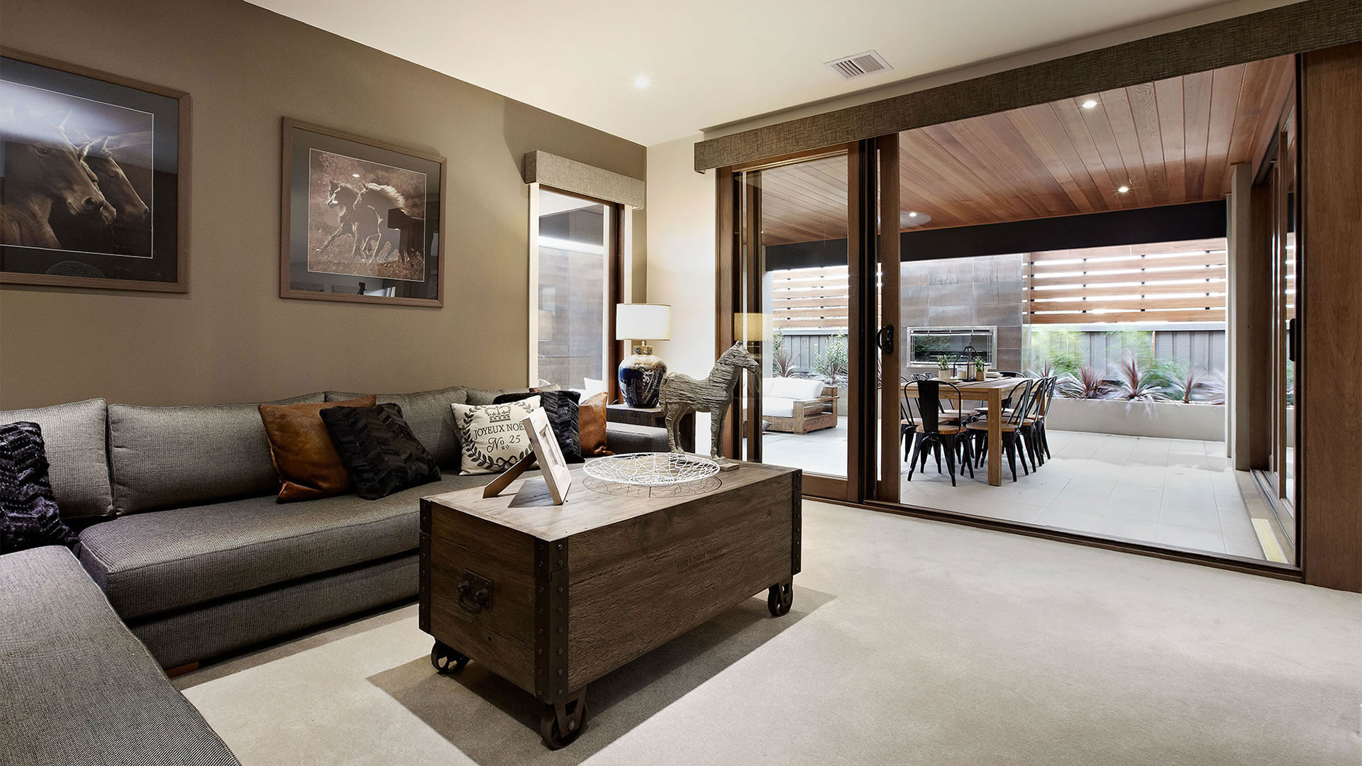 An Elegant and Luxurious Contemporary Home with Shabby Chic Interiors in Melbourne by Carlisle Homes (4)