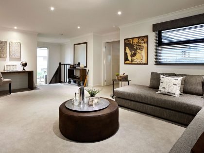 An Elegant and Luxurious Contemporary Home with Shabby Chic Interiors in Melbourne by Carlisle Homes (5)