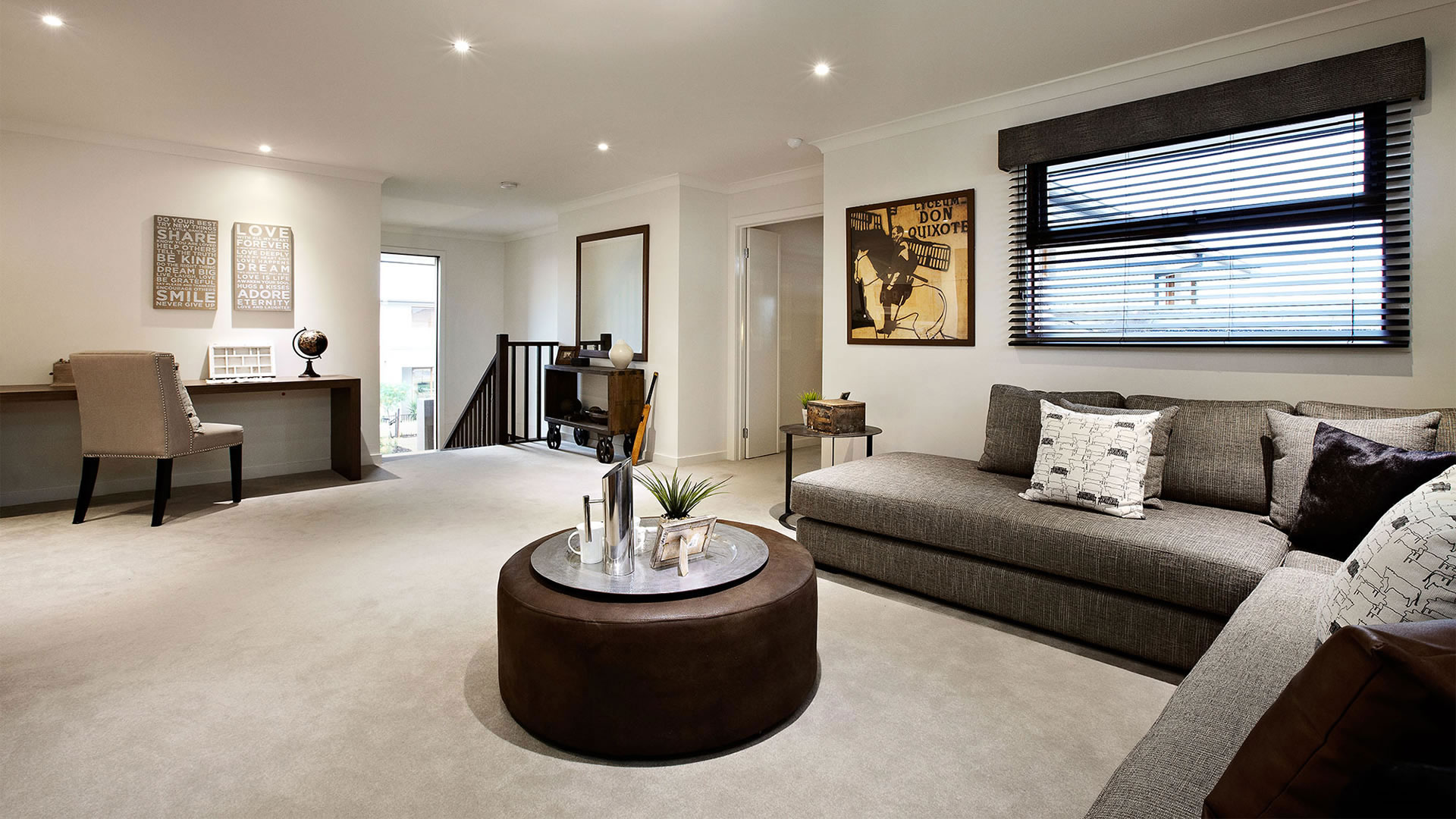 An Elegant and Luxurious Contemporary Home with Shabby Chic Interiors in Melbourne by Carlisle Homes (5)