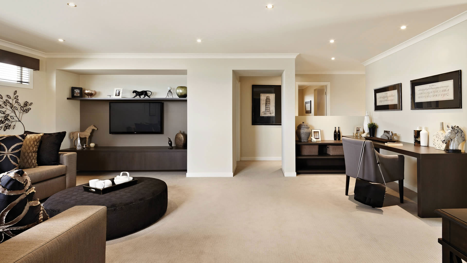 An Elegant and Luxurious Contemporary Home with Shabby Chic Interiors in Melbourne by Carlisle Homes (7)