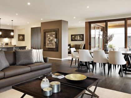 An Elegant and Luxurious Contemporary Home with Shabby Chic Interiors in Melbourne by Carlisle Homes (8)