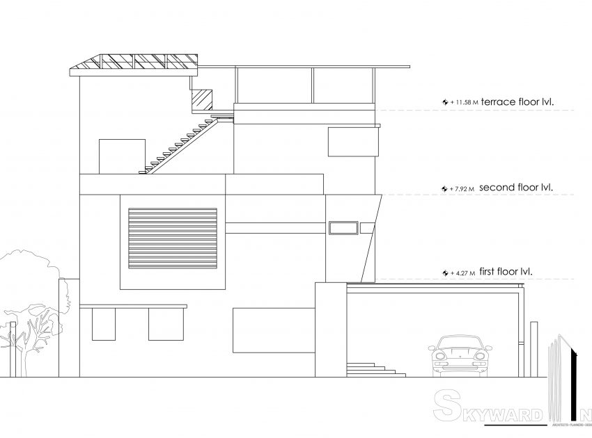 An Elegant and Modern Single Family Bungalow in Nanded, India by Skyward Inc (28)