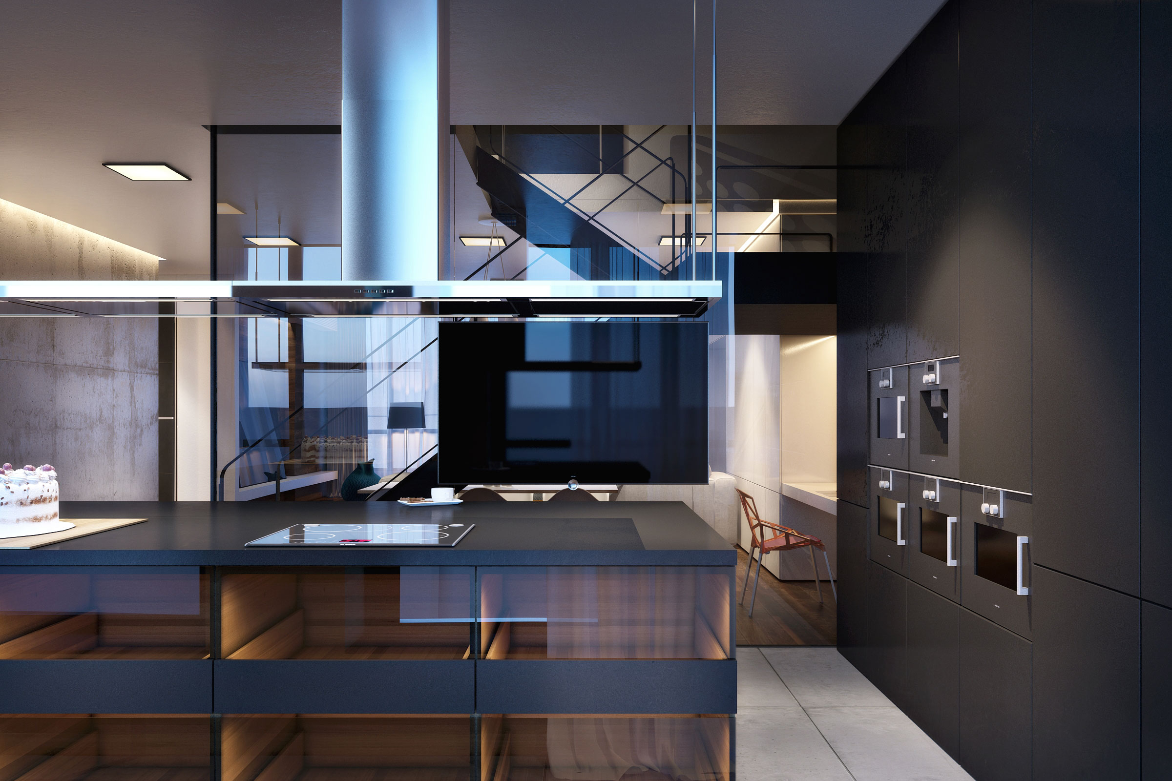 An Elegant and Stylish Modern Apartment for the Classy Homeowner in Kiev by Igor Sirotov Architect (10)