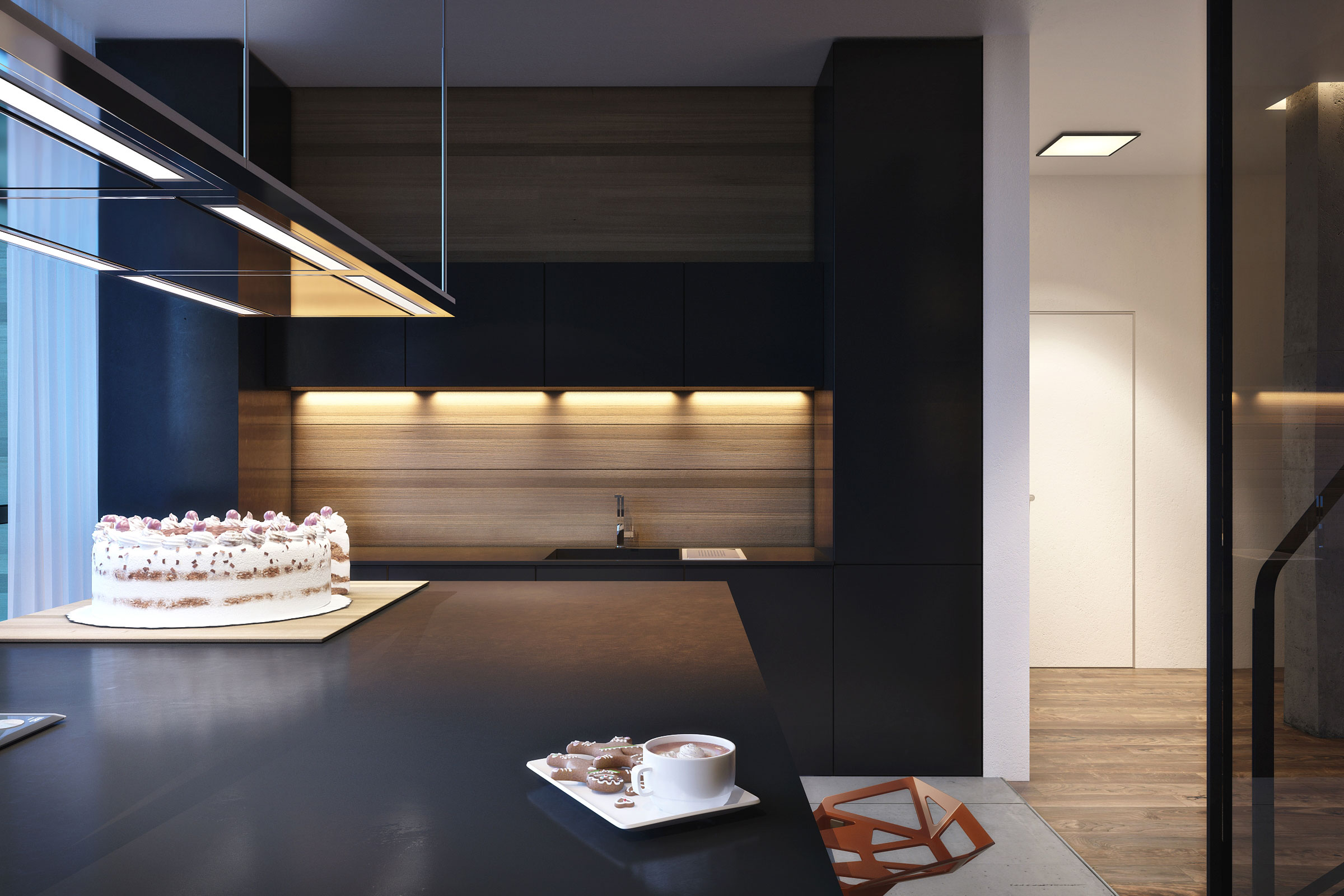 An Elegant and Stylish Modern Apartment for the Classy Homeowner in Kiev by Igor Sirotov Architect (11)
