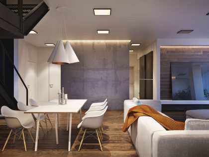 An Elegant and Stylish Modern Apartment for the Classy Homeowner in Kiev by Igor Sirotov Architect (14)