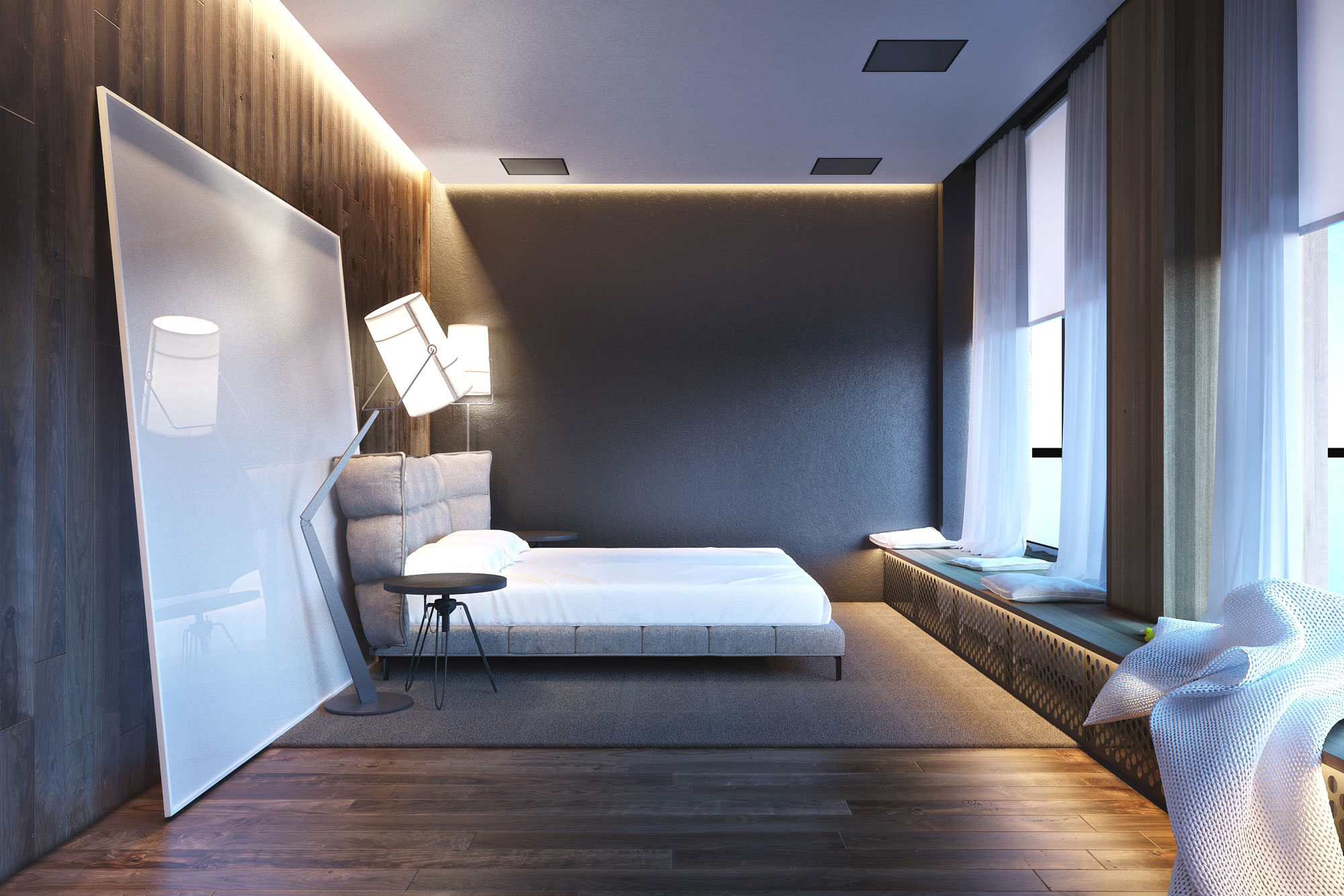 An Elegant and Stylish Modern Apartment for the Classy Homeowner in Kiev by Igor Sirotov Architect (18)