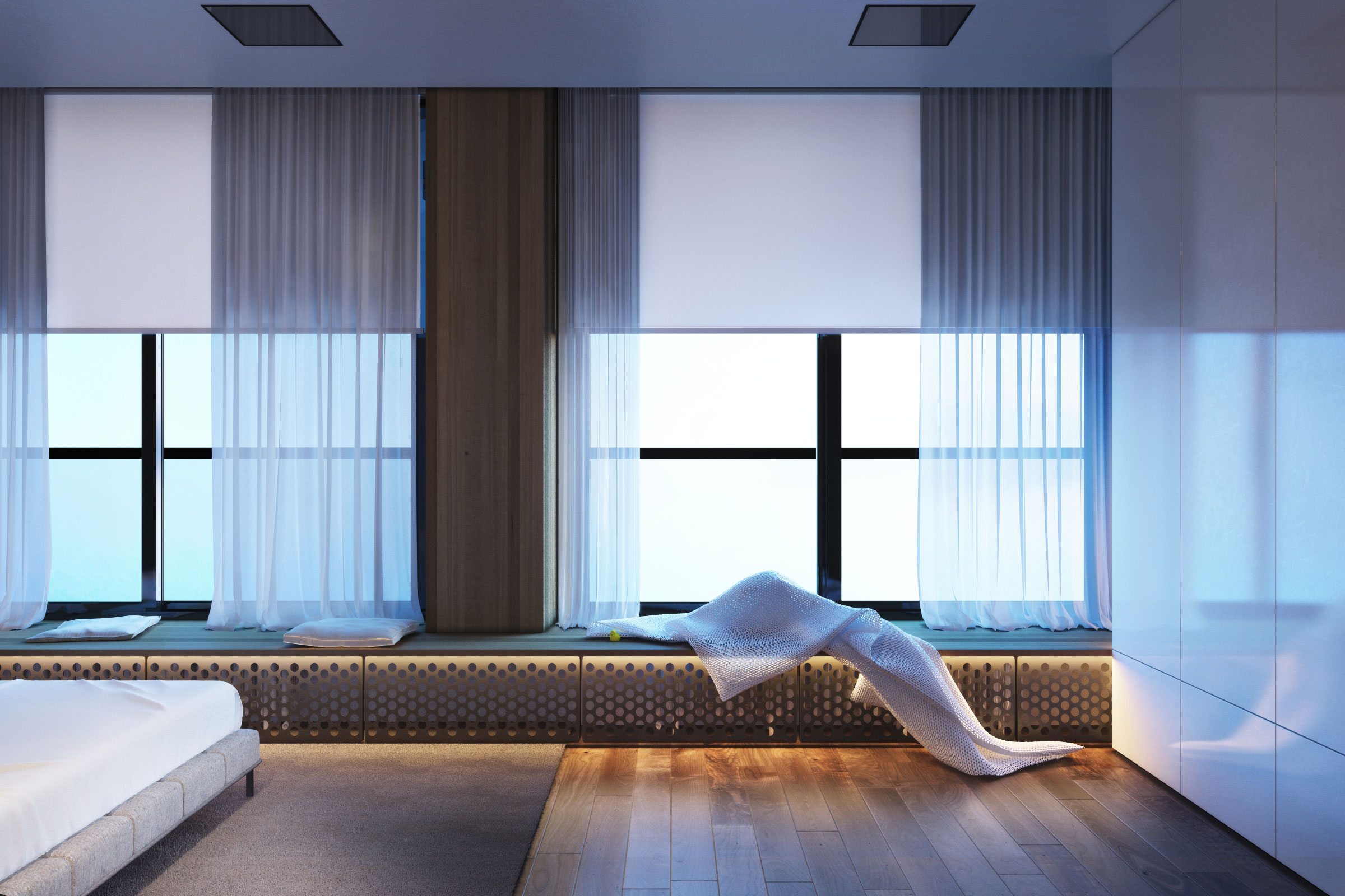 An Elegant and Stylish Modern Apartment for the Classy Homeowner in Kiev by Igor Sirotov Architect (21)
