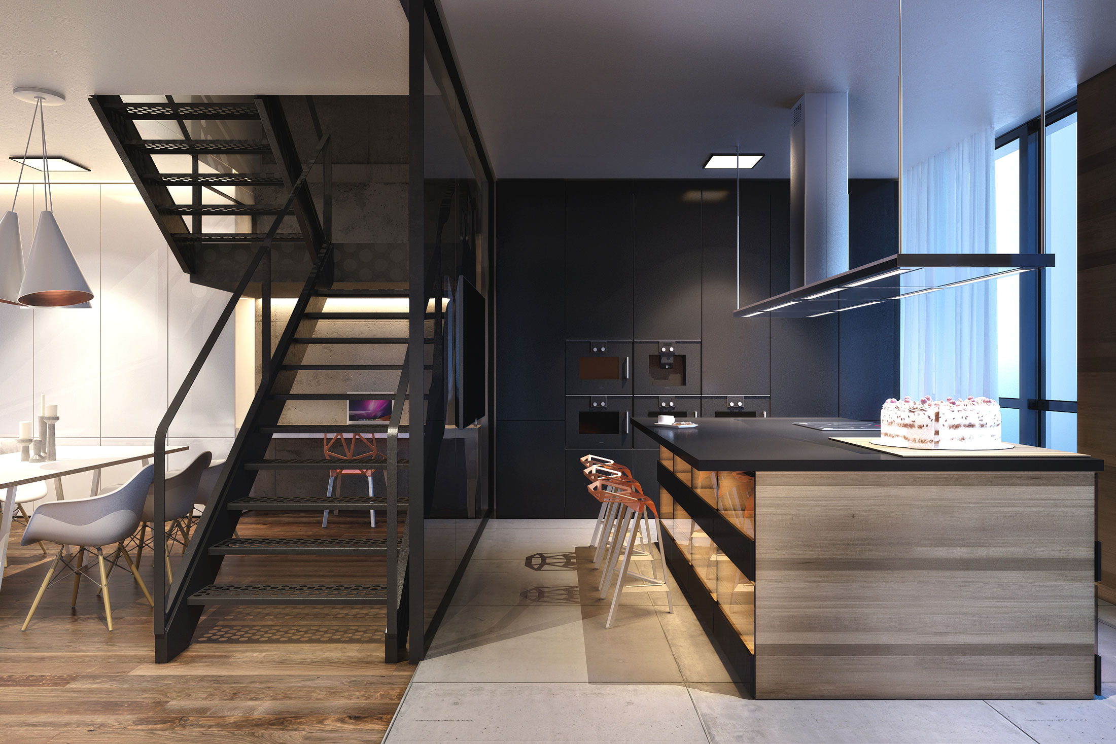 An Elegant and Stylish Modern Apartment for the Classy Homeowner in Kiev by Igor Sirotov Architect (8)