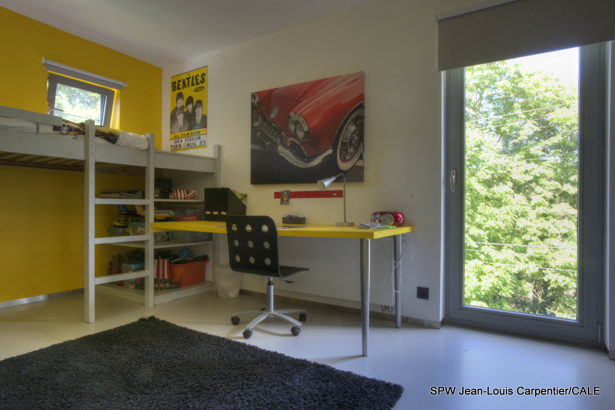 An Energy-Efficient Contemporary Home with Comfortable Interior Flow in Feluy, Belgium by Bureau 2G (12)