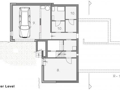 An Energy-Efficient Contemporary Home with Comfortable Interior Flow in Feluy, Belgium by Bureau 2G (14)