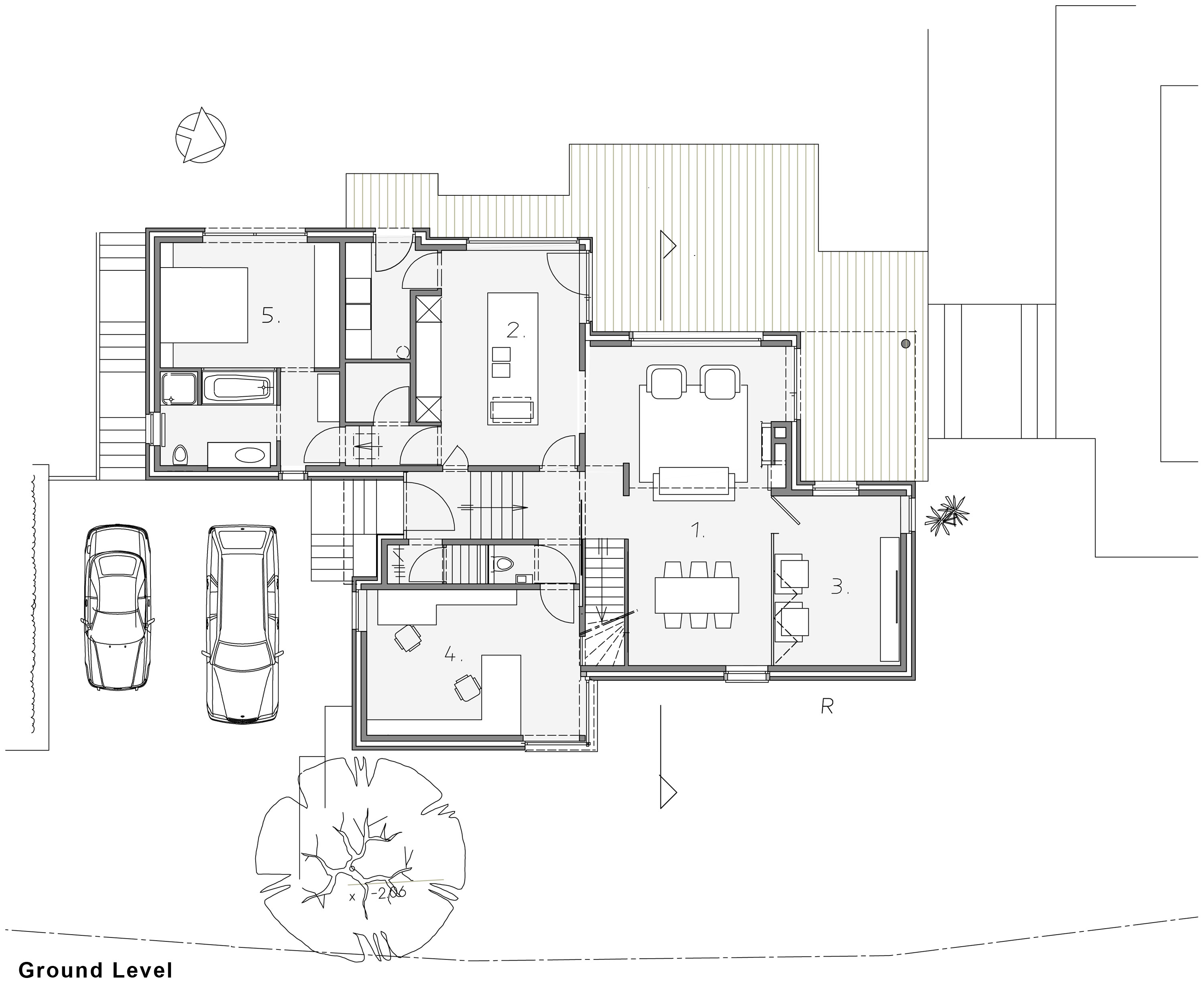 An Energy-Efficient Contemporary Home with Comfortable Interior Flow in Feluy, Belgium by Bureau 2G (15)