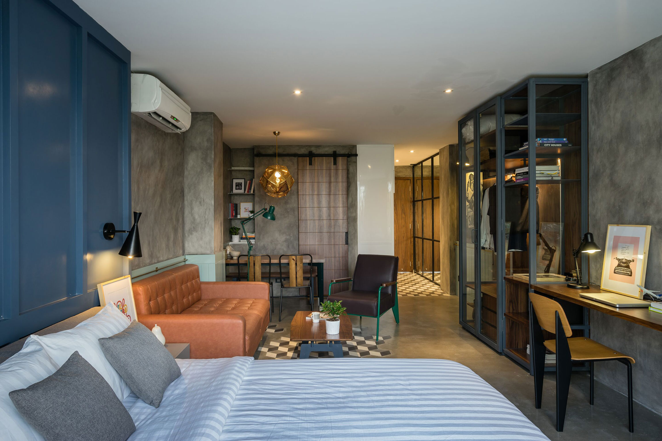 An Exquisite Contemporary Home with Beautiful and Strong Character in Ho Chi Minh City by GEMA (21)