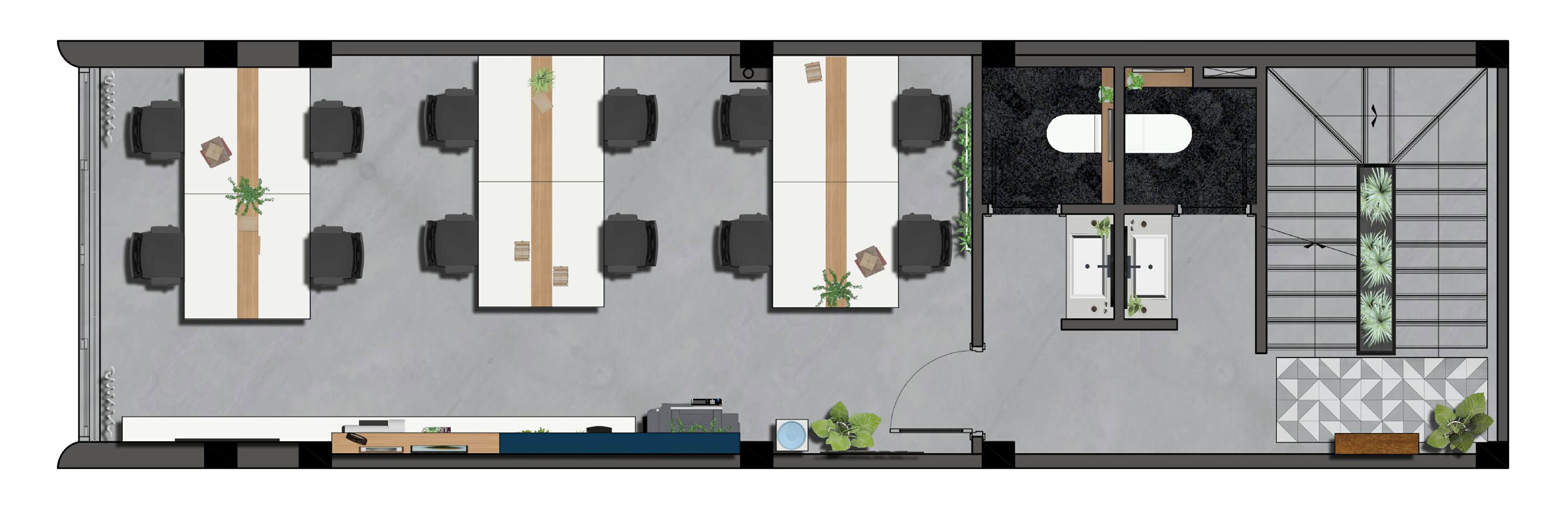 An Exquisite Contemporary Home with Beautiful and Strong Character in Ho Chi Minh City by GEMA (28)