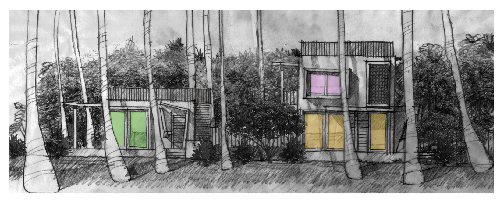 An Exquisite House with Modern Concrete Flat Roof and Wood Elements in Ko Samui, Thailand by NPDA Studio (18)