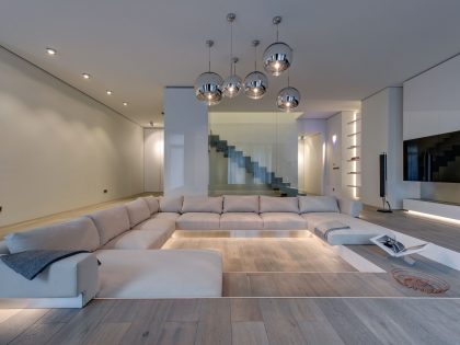 An Exquisite Modern Apartment with Light and Luxury Interiors in Berlin