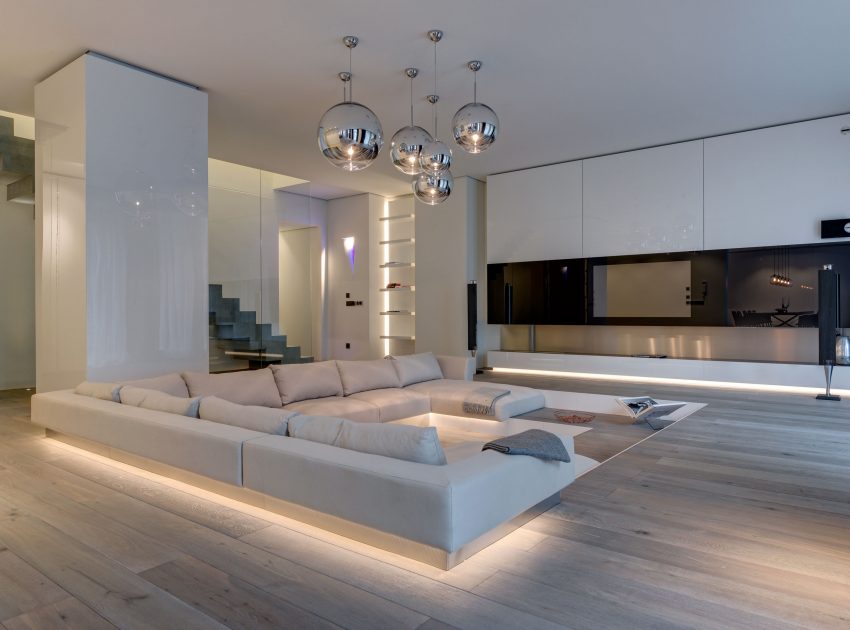 An Exquisite Modern Apartment with Light and Luxury Interiors in Berlin by Philippe Starck & SWISS PROPERTY (6)
