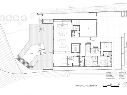 An Exquisite and Bright Modern House on the Hollywood Hills by ANDstudio (14)