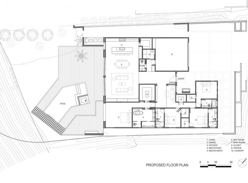 An Exquisite and Bright Modern House on the Hollywood Hills by ANDstudio (14)