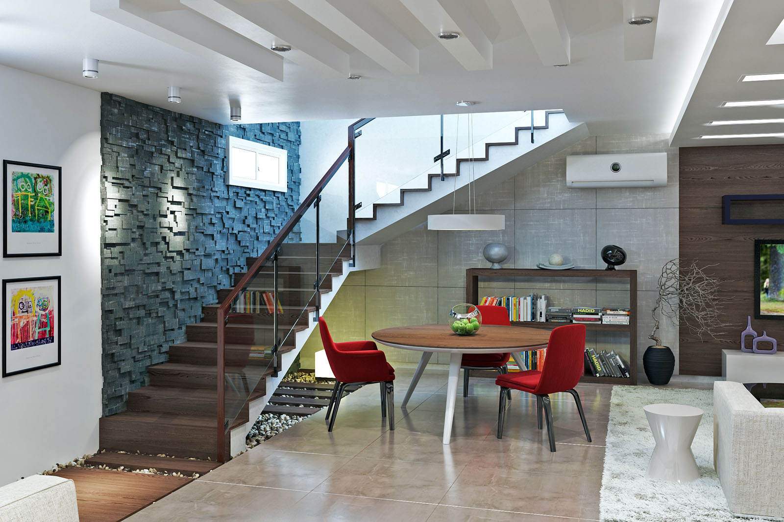 An Extraordinary Modern Villa with Warm and Exquisite Interiors in Dammam, Saudi Arabia by Mokhles Mohamed (14)