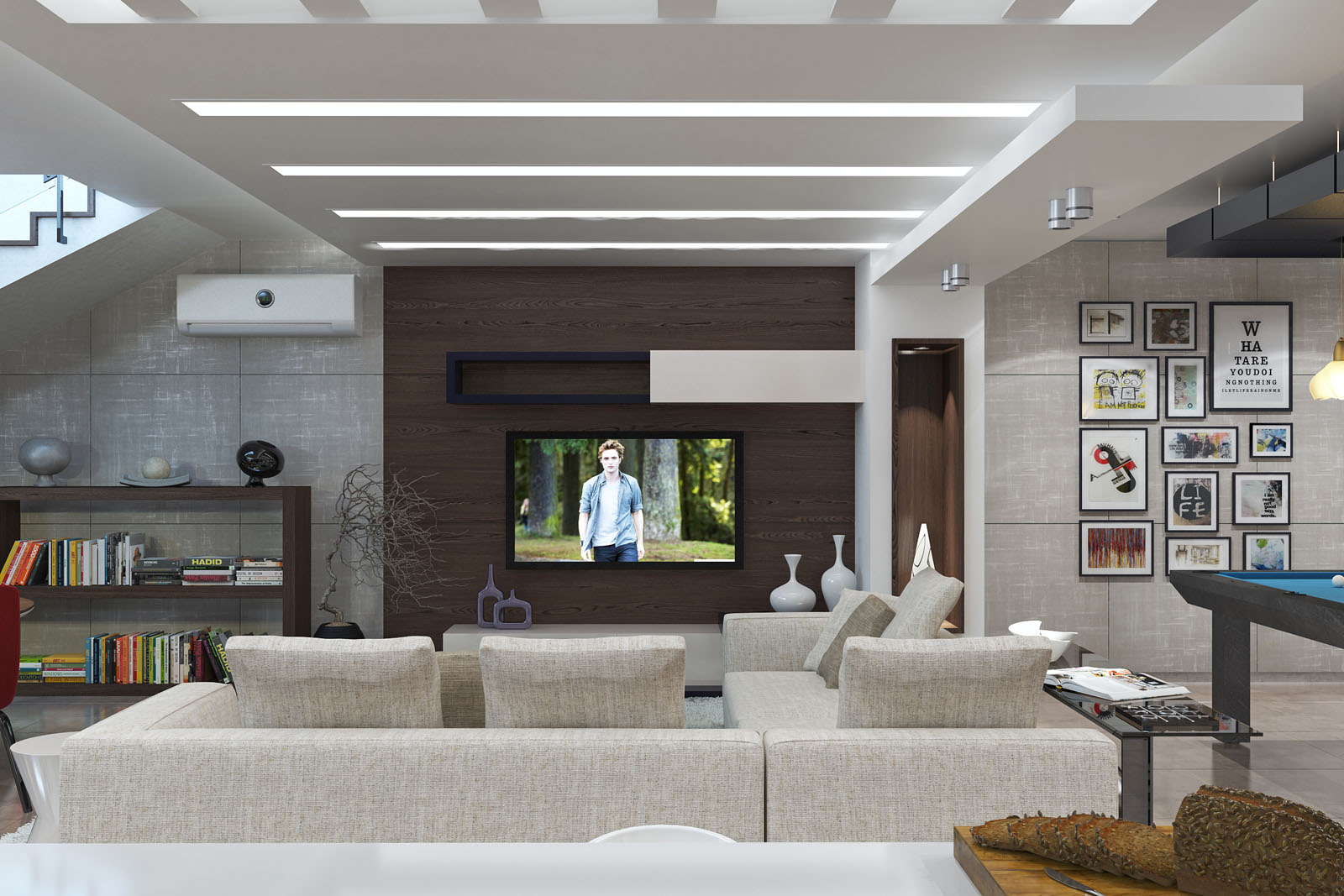 An Extraordinary Modern Villa with Warm and Exquisite Interiors in Dammam, Saudi Arabia by Mokhles Mohamed (20)