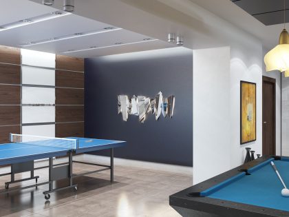 An Extraordinary Modern Villa with Warm and Exquisite Interiors in Dammam, Saudi Arabia by Mokhles Mohamed (23)