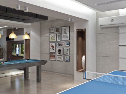 An Extraordinary Modern Villa with Warm and Exquisite Interiors in Dammam, Saudi Arabia by Mokhles Mohamed (24)