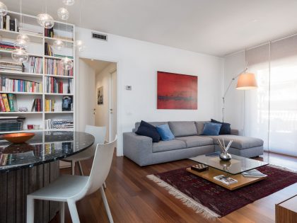An Old Apartment Turned into a Small Contemporary Home in Rome, Italy by Zero6studio (1)