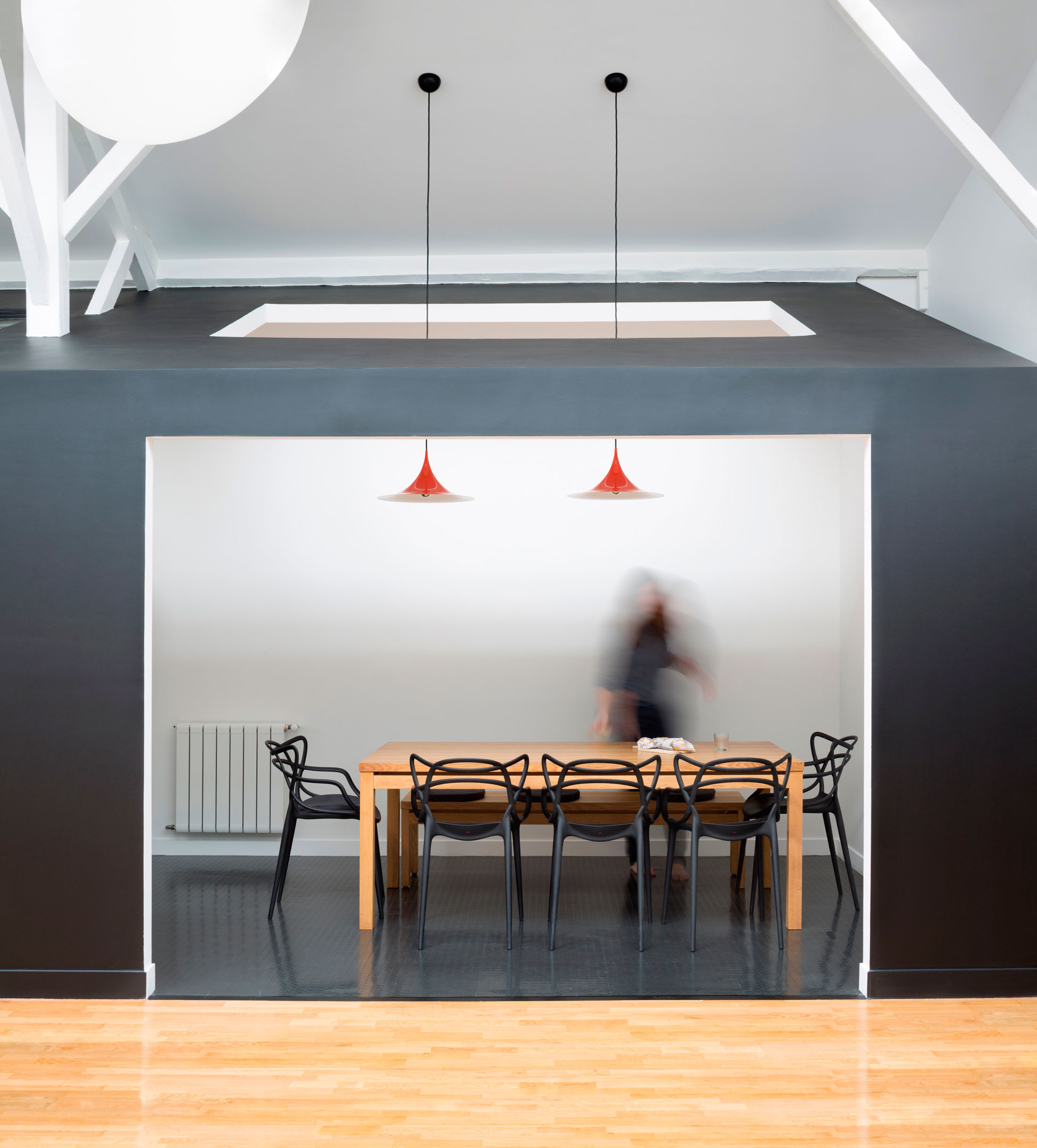 An Old Carpentry Turned into a Colorful Modern Loft with Character in Paris by Agnès et Agnès (6)